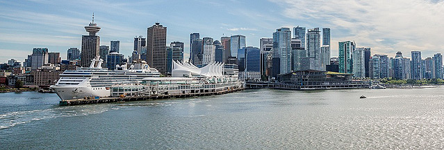 Vancouver city Skyline